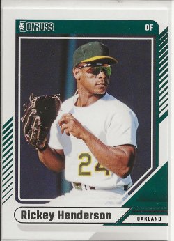 2024 Panini Donruss  Rickey Henderson 