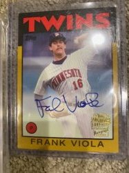 2015 Topps archives fav fav gold viola