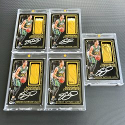 2014 Panini  Gordon Hayward gold logoman