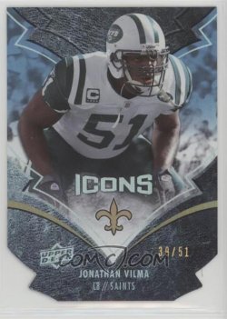    2008 Blue Die Cut Vilma /51