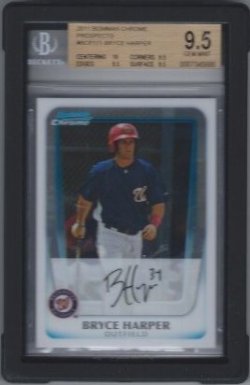 2011 Bowman Chrome Prospects Bryce Harper #BCP111