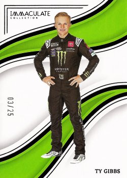 2023 Panini Chronicles Racing Immaculet  Ty Gibbs