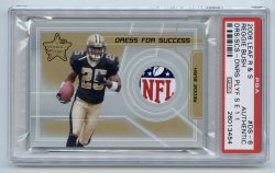 2006 Leaf Rookies and Stars Dress for Success NFL Logo #6 Donruss Special Edition Reggie Bush (PSA Authentic)