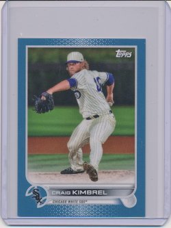   Craig Kimbrel 2022 Topps Mini Blue /10