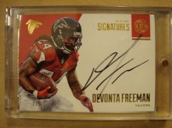2016  Encased Devonta Freeman Autograph Reserve Signatures 2/5