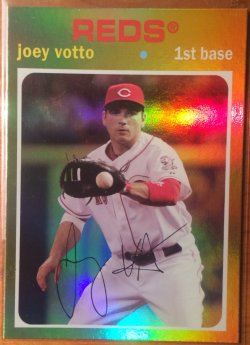 2012 Topps Archives Gold Foil Joey Votto