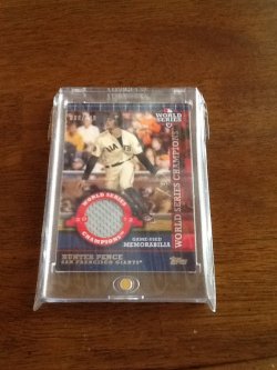 2013 Topps World Series Champs Hunter Pence Relic