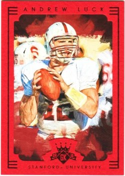    2015 College Framed Red Luck