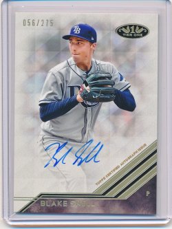    Blake Snell 2018 Topps Tier One Break Out Autographs /275