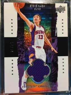 9 Upper Deck Exquisite  Steve Nash Exquisite Jersey Base Card Parallel