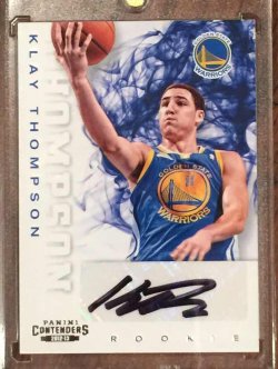 2012 Panini Contenders Klay Thompson