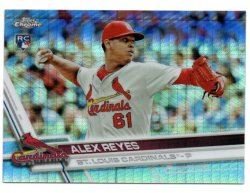 2017 Topps Chrome Reyes, Alex - Prism Refractors