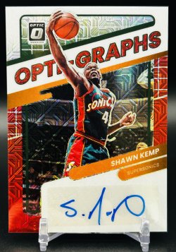 2021-22 Panini Donruss Optics Shawn Kemp