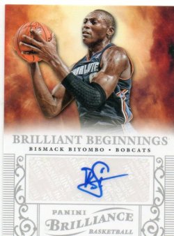 2012 Panini Brilliance Bismack Biyombo