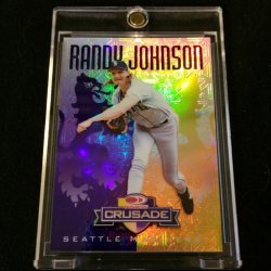 1998 Donruss Crusade Purple Randy Johnson