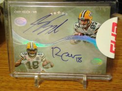 2013 Topps Five Star Dual Signatures Jordy Nelson/Randall Cobb