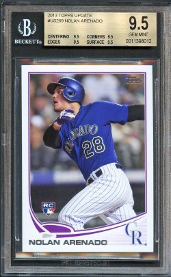 Nolan Arenado Rookie Card 2009 TriStar Prospects Plus #47 BGS BCCG