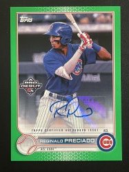 2022 Topps Pro Debut Reginald Preciado