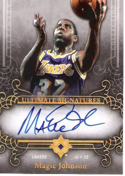 2006 Upper Deck Ultimate  Magic Johnson Auto