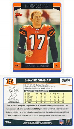 2006 Topps Bengals Topps  - Shayne Graham