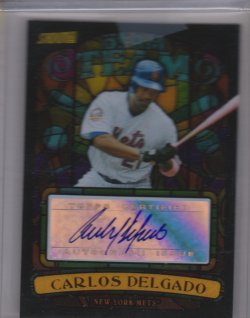 2008 Topps stadium club beam team delgado