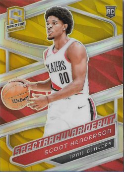 2023-24 Panini Spectra Spectracular Debut Gold Jaime Jaquez Jr. #ed 9/10