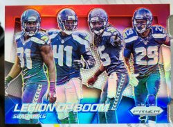 2014 Panini Prizm Legion of Boom Red/White/Blue Prizms