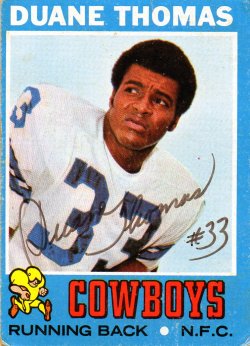 1972 Topps Topps Duane Thomas IP Auto
