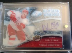 2009 Upper Deck Ice  Glacial graphs 