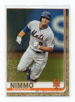 2019 Topps Topps Gold Brandon Nimmo