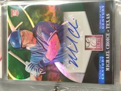 2014 Panini Elite Michael Choice Turn of the Century Auto/RC