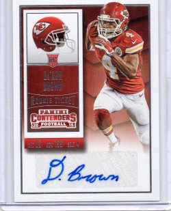 2015 Panini Contenders DaRon Brown