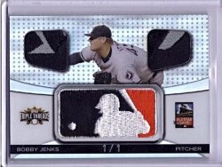 BOBBY JENKS 2008 TOPPS ALL STAR GAME JERSEY PATCH! CHICAGO WHITE SOX!