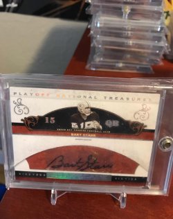 2007 Playoff National Treasures 1960s All Decade Team Auto Bart Starr