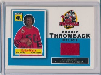    Roddy White 2005 Topps Rookie Throwback Jerseys