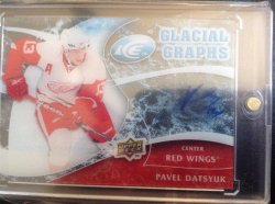 2009 Upper Deck Ice  Glacial graphs 