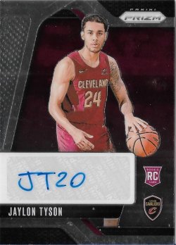 2024-25 Panini Prizm Rookie Signatures Jaylon Tyson