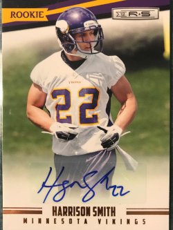 2012 Panini R&S Harrison Smith 177 476/499