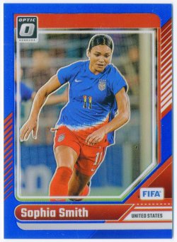 2024-25 Donruss Optic Blue Sophia Smith