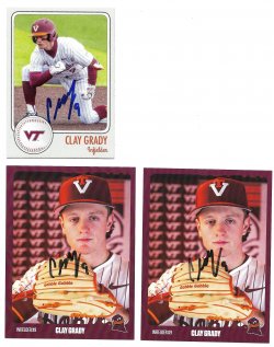 2025 Varsity Trading Cards Custom IP Clay Grady 4/13/25