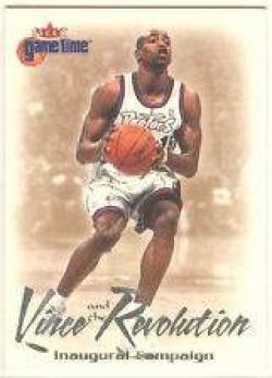    Vince Carter 2000 Fleer Game Time Vince Revolution Insert #5of15VR *008