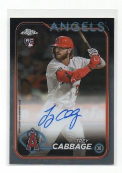 2004 Topps Topps Chrome Rookie Autographs Trey Cabbage