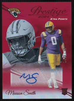 2024  Prestige Xtra Points Signatures Premium Red Maason Smith