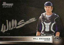 2013 Topps Bowman Black Collection Will Swanner
