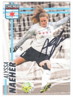 2016  Chicago Red Stars Team Set Alyssa Naeher IP Auto