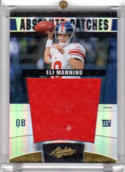 2011 Panini Absolute Memorabilia Eli Manning