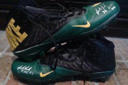 2016 Nike Game Used Cleats Mike Daniels