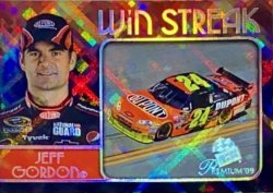 2009 Press Pass Premium Racing Win Streak Jeff Gordon