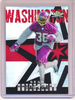    Sean Taylor 2004 Finest Refractor RC /199