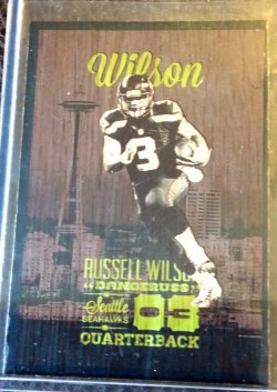2012  Custom Russell Wilson